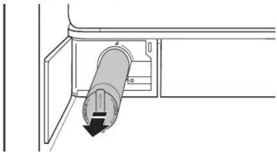 WHIRLPOOL WQ9I MO1L - Ein- und Ausbau des Wasserfilters - 3