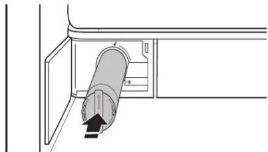 WHIRLPOOL WQ9I MO1L - Vandens filtro keitimas ir montavimas - 6