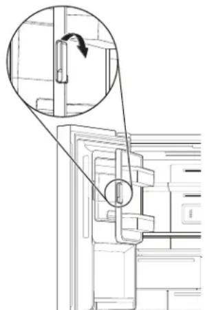 WHIRLPOOL WQ9I MO1L - Leduklaikymo dezies isemimas ir tvirtinimas atgal - 1