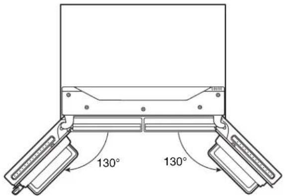 WHIRLPOOL WQ9I MO1L - Regulacja wysokosci polek - 1