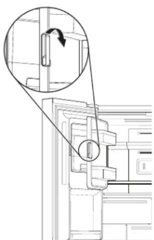 WHIRLPOOL WQ9I MO1L - Rimuovere e reinserire il cestello del ghiaccio - 1