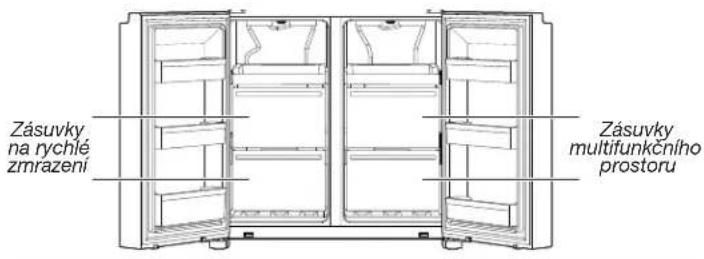 WHIRLPOOL WQ9I MO1L - Uloźne prostory mrazniczy - 2