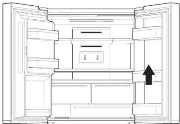 WHIRLPOOL WQ9I MO1L - Dorrfacksavdelare (pà vissa modeller) - 1