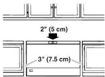 WHIRLPOOL WZC3122DW - Ventilation and Clearance - 1