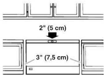 WHIRLPOOL WZC3122DW - Ventilation et dégagement - 1
