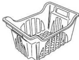 WHIRLPOOL WZC3122DW - Sliding Basket - 1