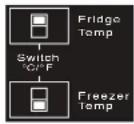 WHIRLPOOL WRB543CMJV - How to use the refrigerator with electronic control (some models) - 6
