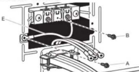 WHIRLPOOL WED560LHW - Préparer la connexion du conducteur neutre au conducteur neutre - 1