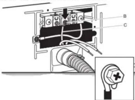 WHIRLPOOL WED560LHW - Connecter le conducteur neutre - 1