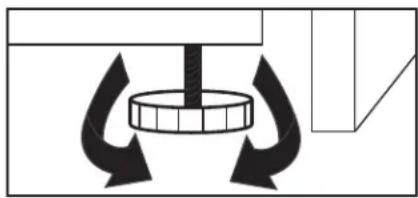 DANBY SBC051D1BSS - LEVELING INSTRUCTIONS - 1