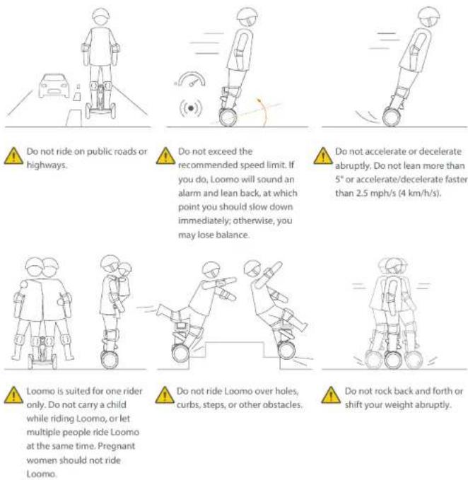 SEGWAY Ninebot S - WARNING - 7