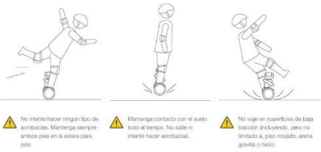 SEGWAY Ninebot S - Advertencias de Seguridad para Viajar - 9