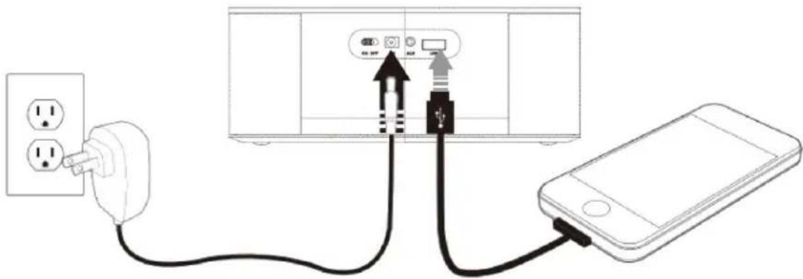 THOMSON WS06IPB - USB-Ladebuchse - 1