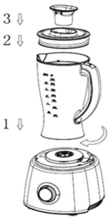 TELEFUNKEN TKVFDB1 - Using the blender - 1