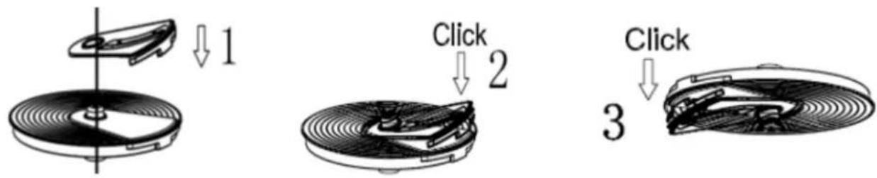 TELEFUNKEN TKVFDB1 - Utiliser les lames à raper et à trancher - 1