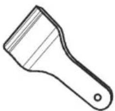 TELEFUNKEN TFK1543FG2 - Plastic scraper - 1