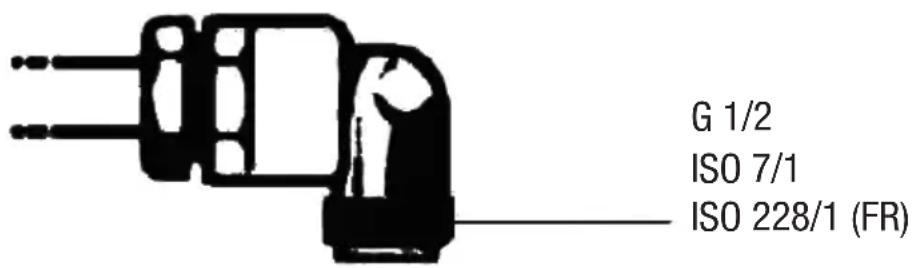 CATA CI 6021 BK - Rigid/semirigid metal connection - 1