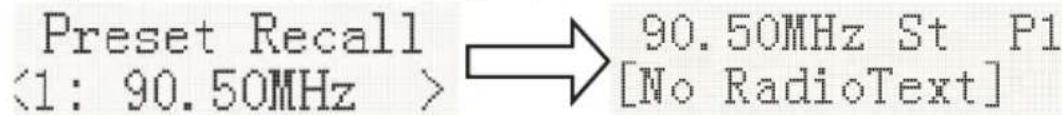THOMSON RK203DABCD - Menu - 1
