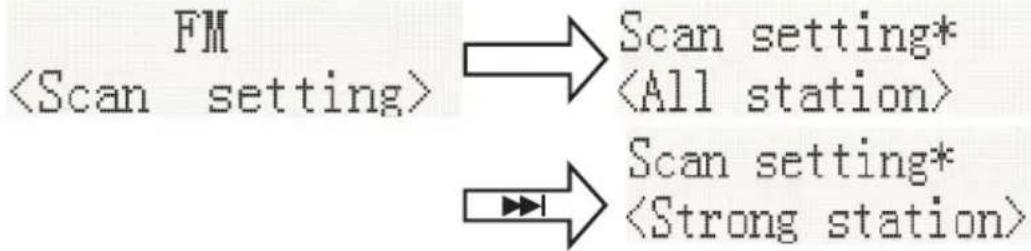 THOMSON RK203DABCD - Kereses beallitasa - 2