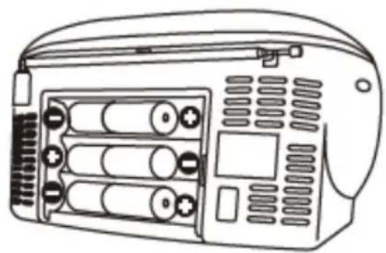 THOMSON RK203DABCD - Uso con pilas - 1