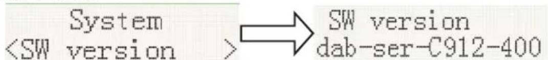 THOMSON RK203DABCD - Softwareversion - 1