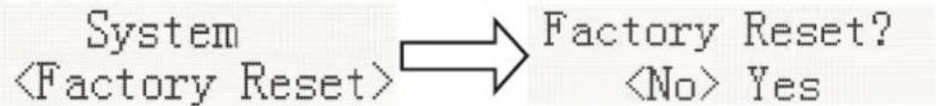 THOMSON RK203DABCD - Réinitialisation - 1
