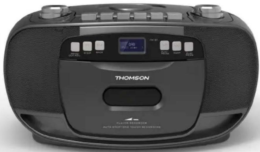 THOMSON RK203DABCD - DAB/FM/CD/MUSICASSETTE/INGRESSO AUDIO - 1