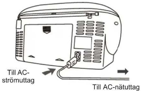 THOMSON RK203DABCD - Använding av elektricitet via strömkabel - 1