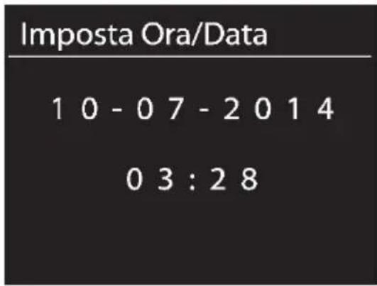 SILVERCREST SIRD 14 B1 - Impostazione di data e ora - 6