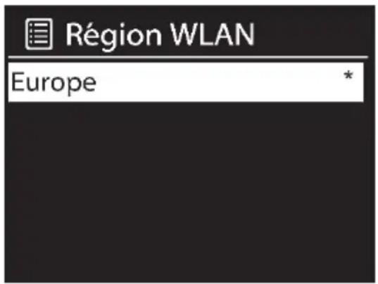 SILVERCREST SIRD 14 B1 - Sélection de la région du réseau sans fil WLAN - 1