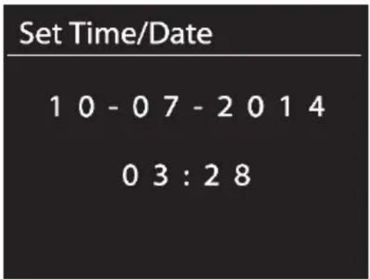 SILVERCREST SIRD 14 B1 - Setting date and time - 6