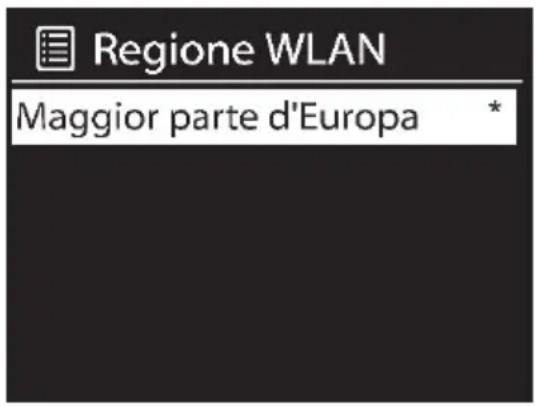 SILVERCREST SIRD 14 B1 - Selezione della regione WLAN - 1