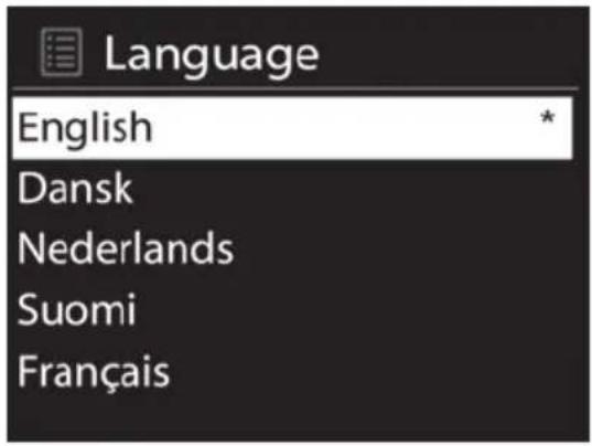 SILVERCREST SIRD 14 B1 - Selezione della lingua del menu - 1