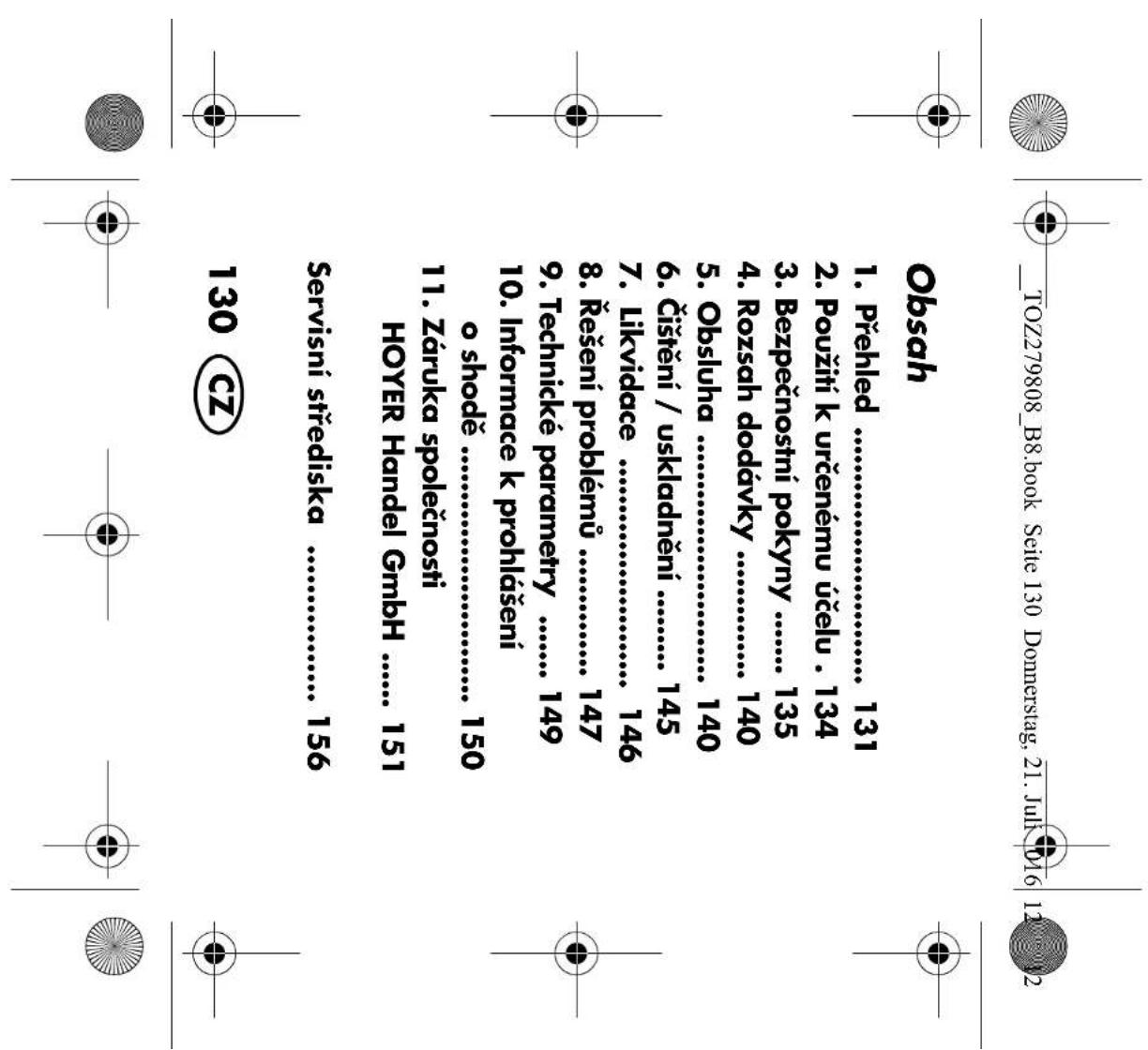 SILVERCREST SIKM 16 B2 - Bestimmungsgemäßer Gebrauch - 126