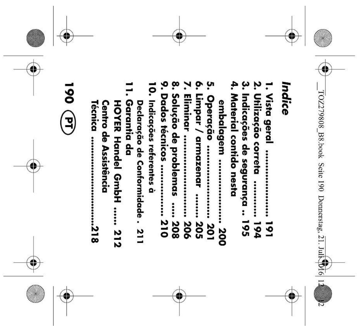 SILVERCREST SIKM 16 B2 - Bestimmungsgemäßer Gebrauch - 186