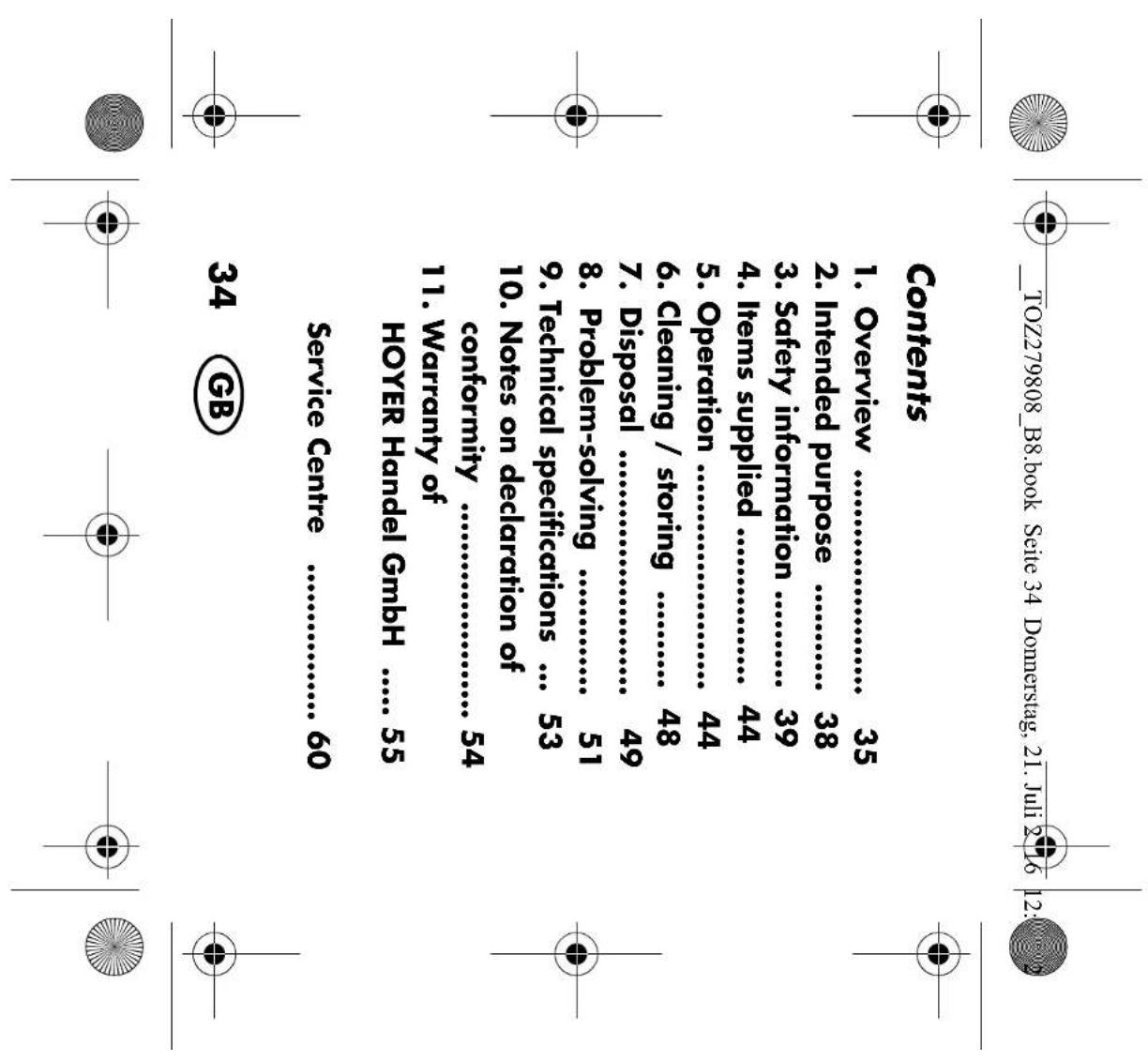 SILVERCREST SIKM 16 B2 - Bestimmungsgemäßer Gebrauch - 30