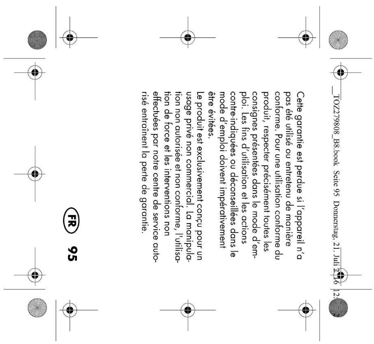 SILVERCREST SIKM 16 B2 - Bestimmungsgemäßer Gebrauch - 91