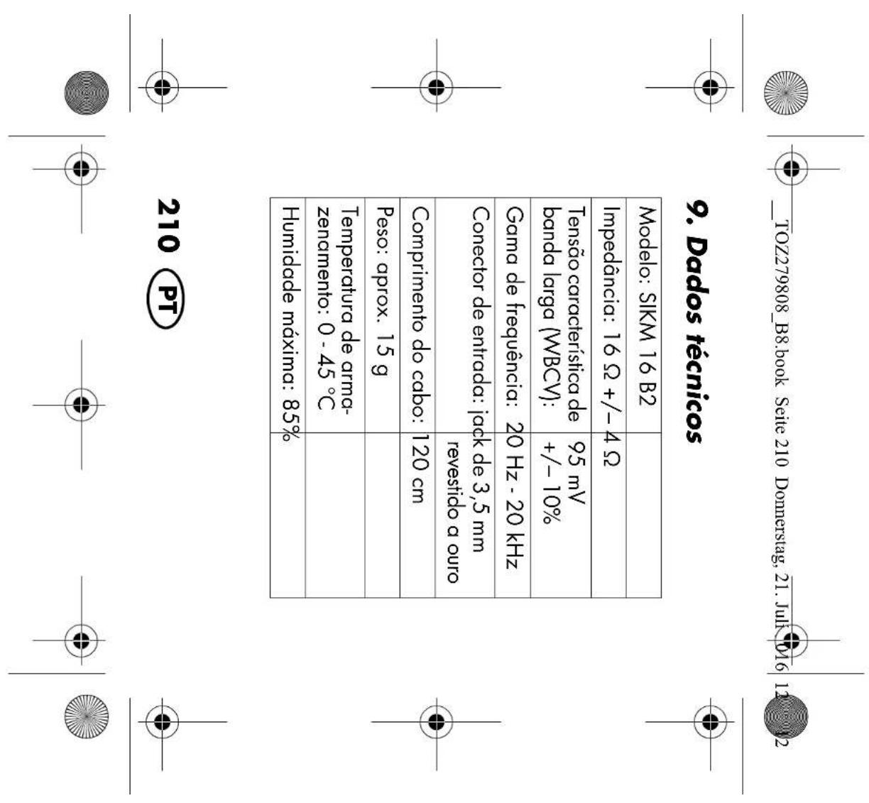 SILVERCREST SIKM 16 B2 - Bestimmungsgemäßer Gebrauch - 206