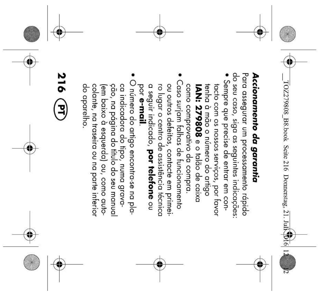 SILVERCREST SIKM 16 B2 - Bestimmungsgemäßer Gebrauch - 212