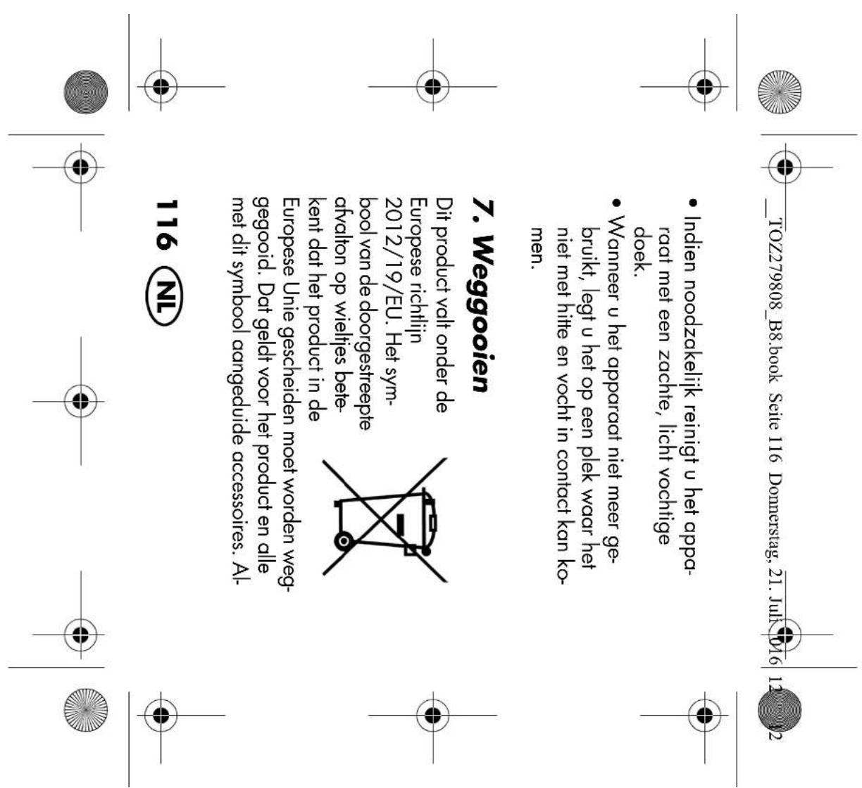 SILVERCREST SIKM 16 B2 - Bestimmungsgemäßer Gebrauch - 112