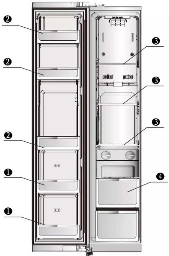 TEKA RLF 74910 WH - Compartimento del congelador - 1