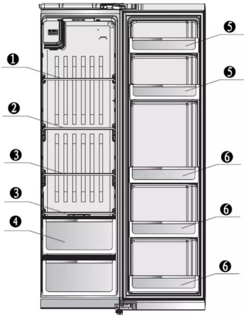 TEKA RLF 74910 WH - Compartimento del frigorífico - 1