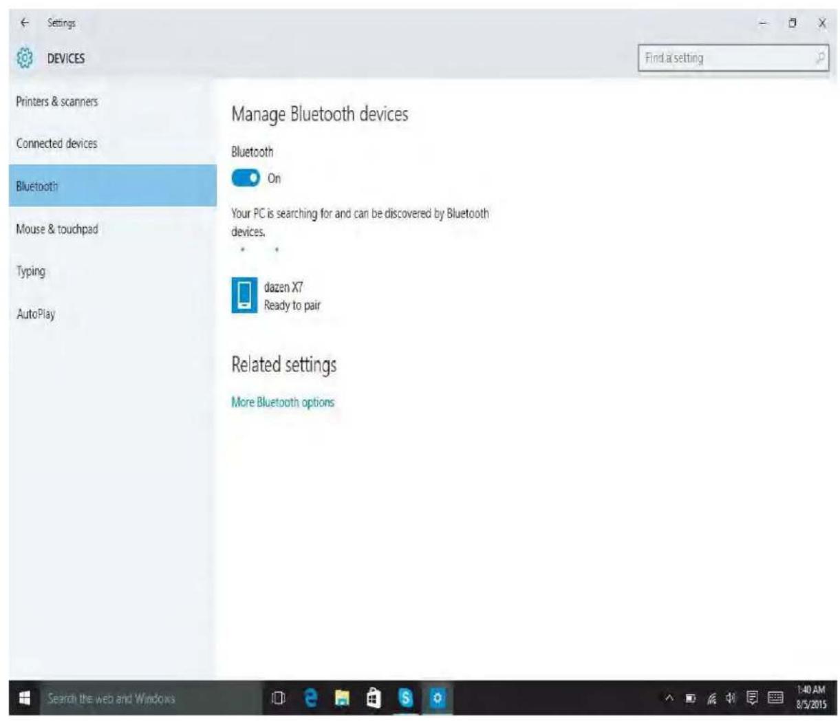 SCHNEIDER SCAIO242ALA - Uso di Bluetooth per inviare e ricevere file: - 1