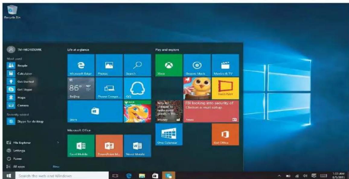 SCHNEIDER SCL101BTP - Start Menu - 1