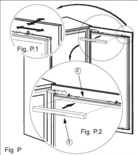PRIVILEG PRC 551 A+ - Installation instructions for product with Hettich hinges - 9