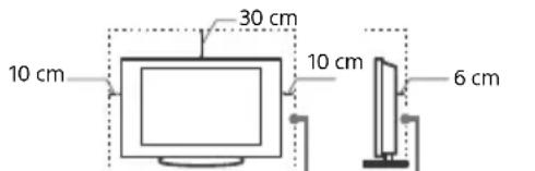 SONY Bravia KD49X7056 - Installation sur pied - 1