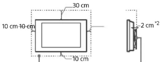 SONY Bravia KD49X7056 - Ventilatie - 1
