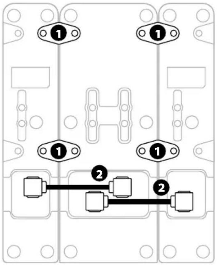 THRUSTMASTER TCA Quadrant Airbus Edition - Connecter deux manettes des gaz TCA quadrant AIRBUS edition - 5