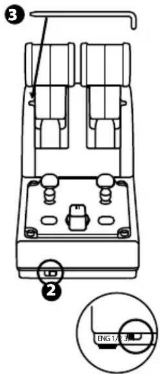 THRUSTMASTER TCA Quadrant Airbus Edition - ZWEI TCA QUADRANT AIRBUS EDITION-SCHUBHEBEL-QUADRANTEN VERBINDEN - 3