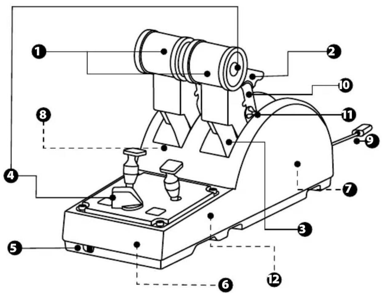 THRUSTMASTER TCA Quadrant Airbus Edition - 環境保護推獎 - 4